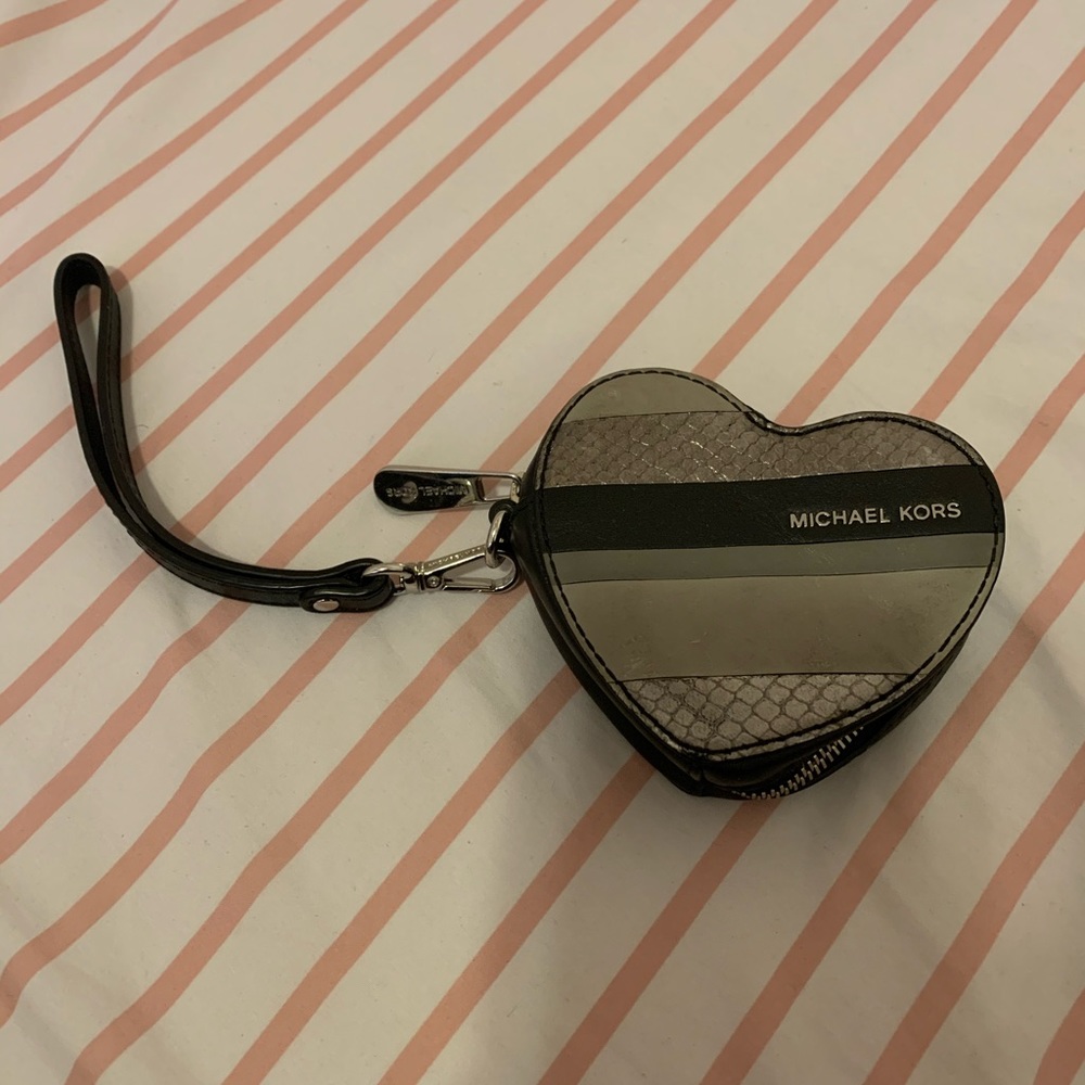 Michael Kors Mini Heart Wristlet